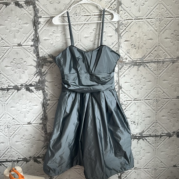 Watters Dresses & Skirts - Silver metallic formal dress